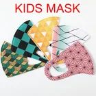 Новая мода аниме Tanjirou Nezuko одежда Уход за кожей лица-рот, унисекс, носки для мальчиков и девочек Маскарадная маска дышащая спортивная езда на велосипеде, маски для детской вечеринки