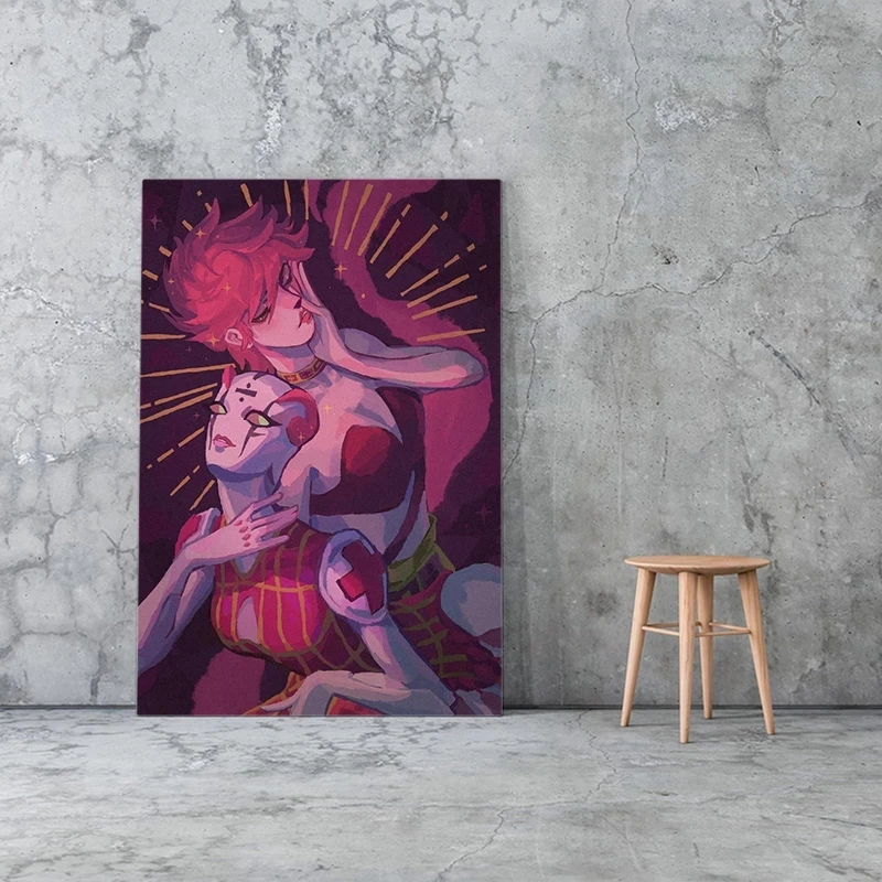 

Home Decor Painting Jojo S Bizarre Canvas Print Poster Modern Japan Anime Role Wall Art Modular Picture for Bedroom Background