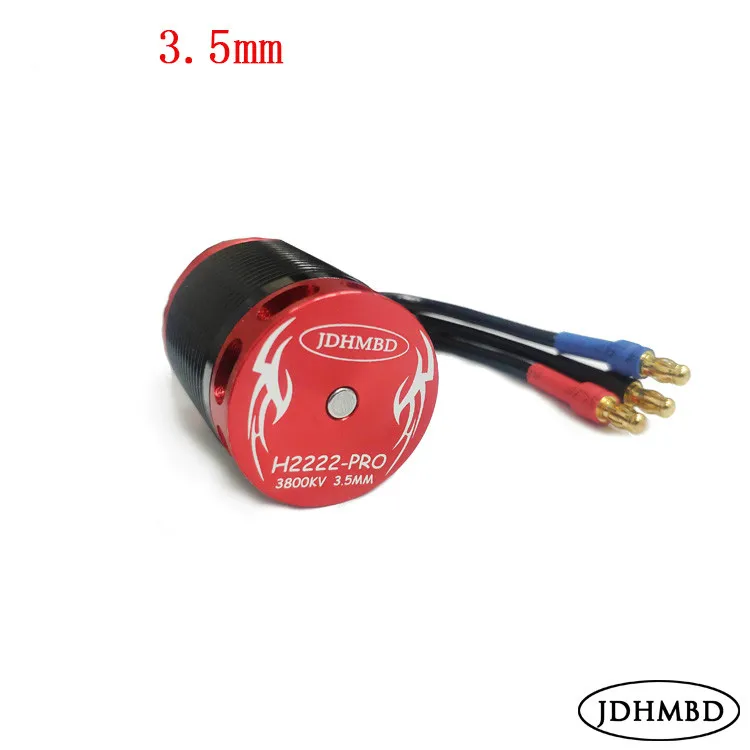

JDHMBD 450 3800KV-2222 Brushless Motor for Trex 450 Helicopter 3.2 / 3.5MM