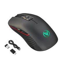 Wireless RGB Mouse 2.4G USB 3600DPI 7 Buttons Optical Mouse Gamer Rechargeable Mute Mice for Macbook Laptop PC Game Office Mouse