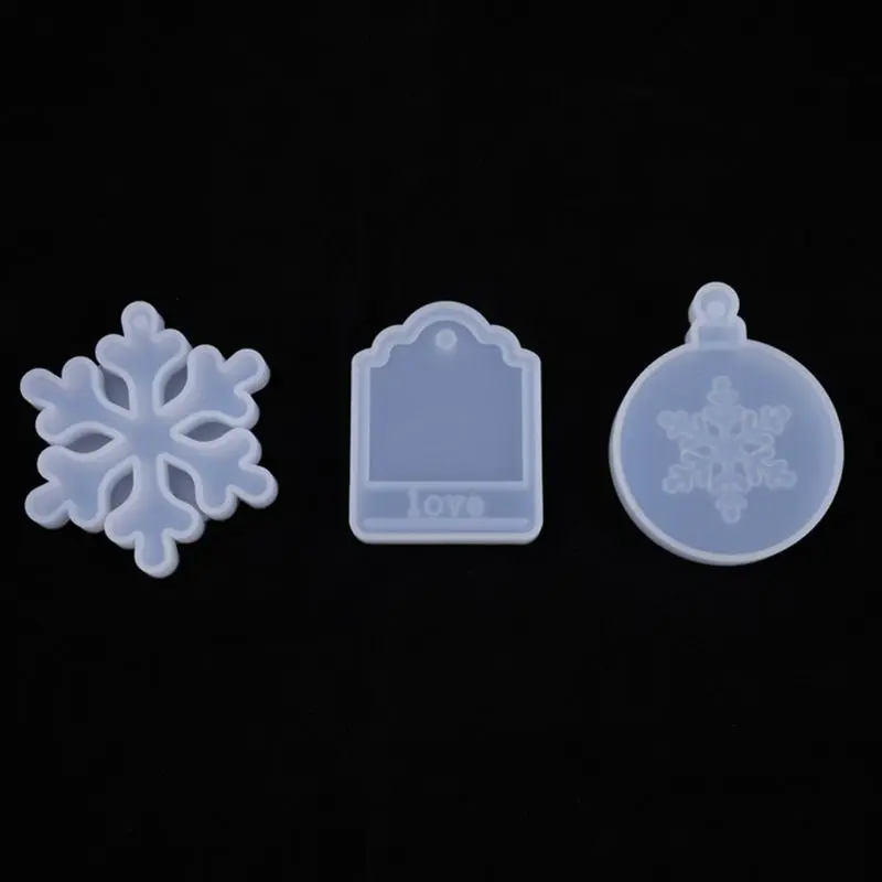 3 вида стилей Елочное украшение из кристаллов эпоксидная смола форма
