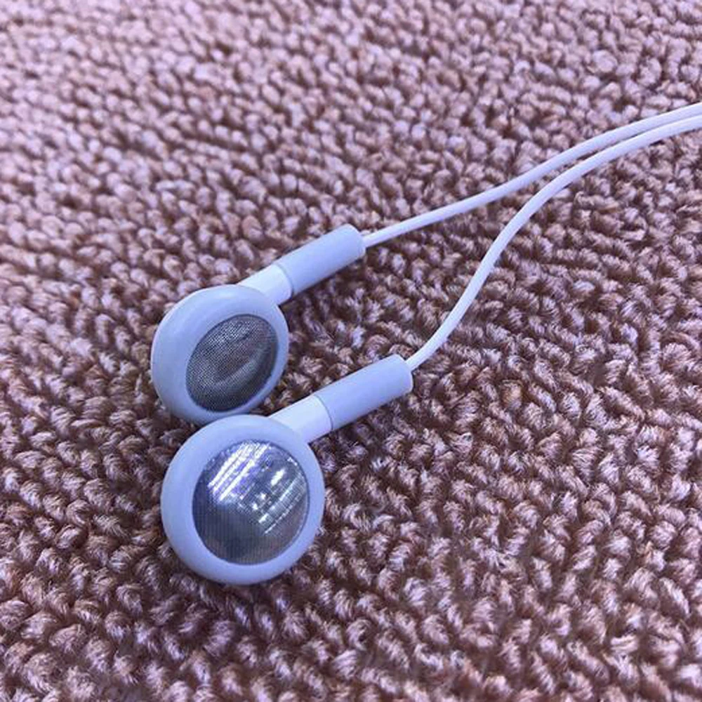 10 шт 3 5 мм Проводные Наушники Плоские мини стерео бас музыкальные наушники для