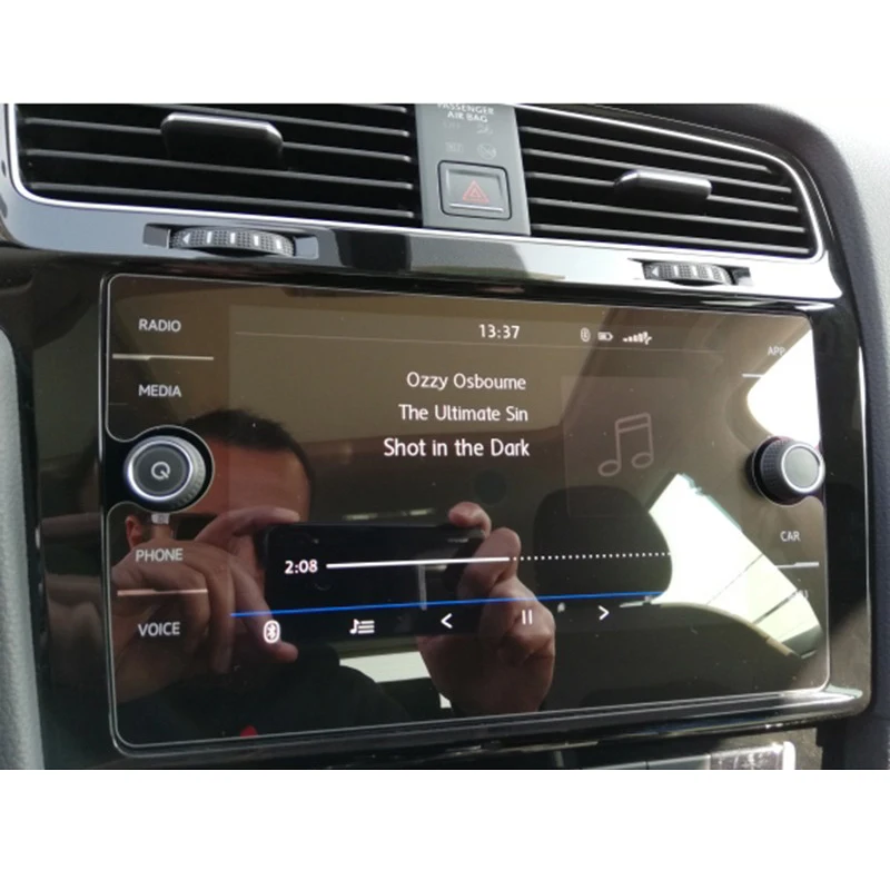 Автомобильный gps навигатор Buendeer закаленное стекло 8 дюймов HD прозрачная пленка