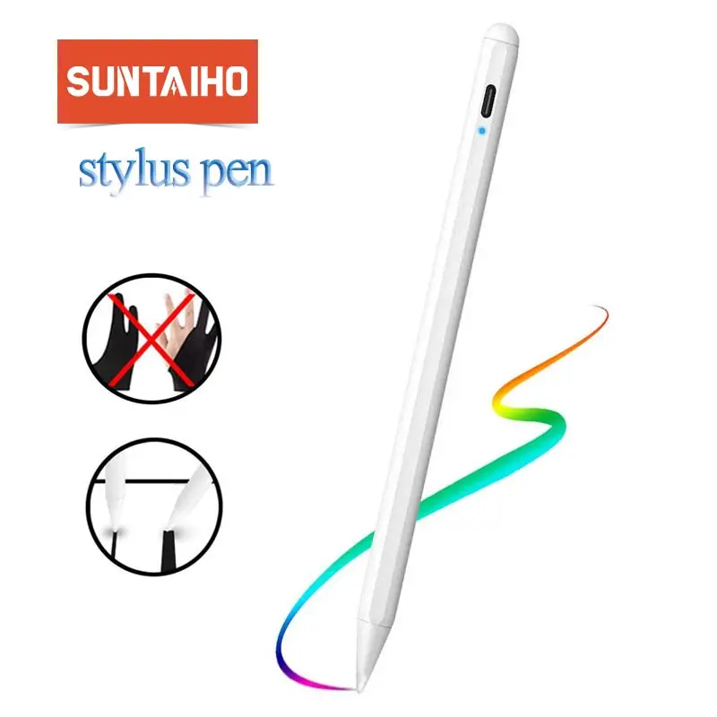 Стилус для Apple Pencil стилус iPad Pro 11 12 9 2018 Air 3 10 5 2019 2 Mini с защитой ладони | Компьютеры и