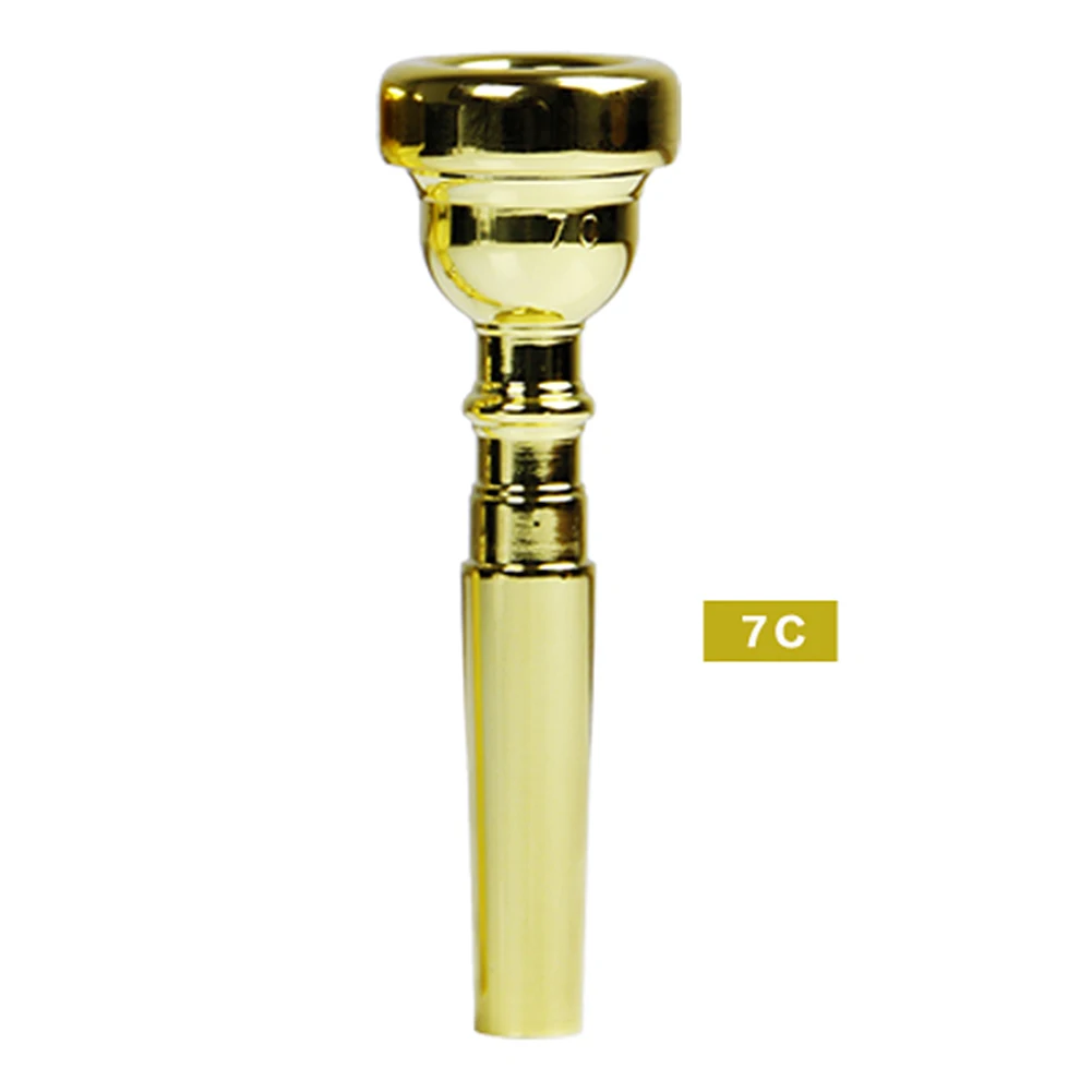 Trumpet Mouthpiece For Bach Beginner Musical Fancier Club Finger Exerciser 3C 5C 7C Accessories Mouth | Спорт и развлечения