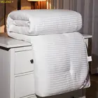 Одеяло 100% шелк осень-зима Наполнитель из шелка тутового шелкопряда одеяло для кровати ручная работа 100% хлопок покрывало шелковое одеяло домашнее одеяло для кровати