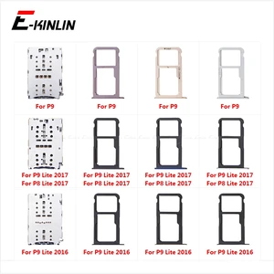 Гнездо для sim-карты Слот лоток ридер Держатель Разъем Micro SD адаптер контейнер для HuaWei P9 P8 Lite 2017 2016