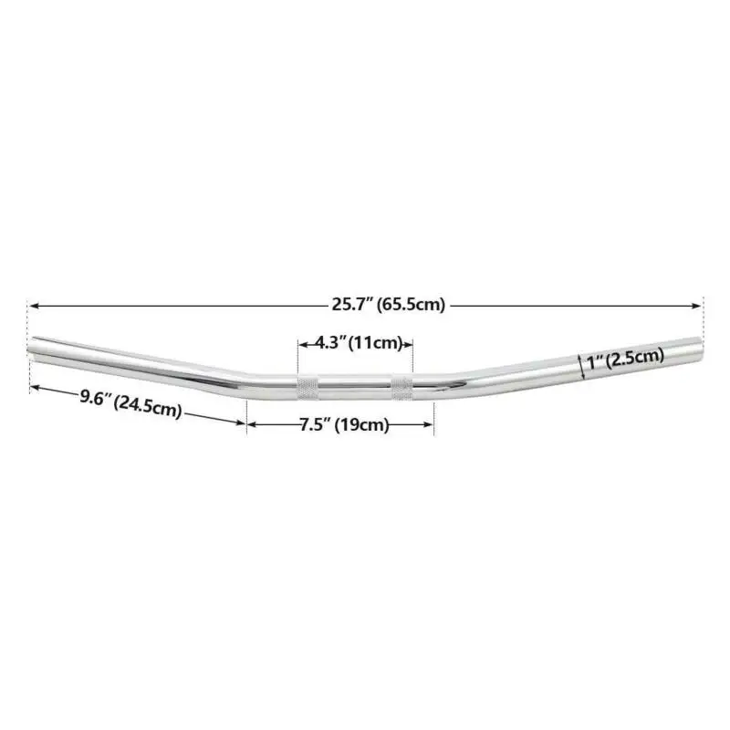 Motorcycle 1" Handle Bar For Harley Sportster XL Softail Dyna Road King FLHR |