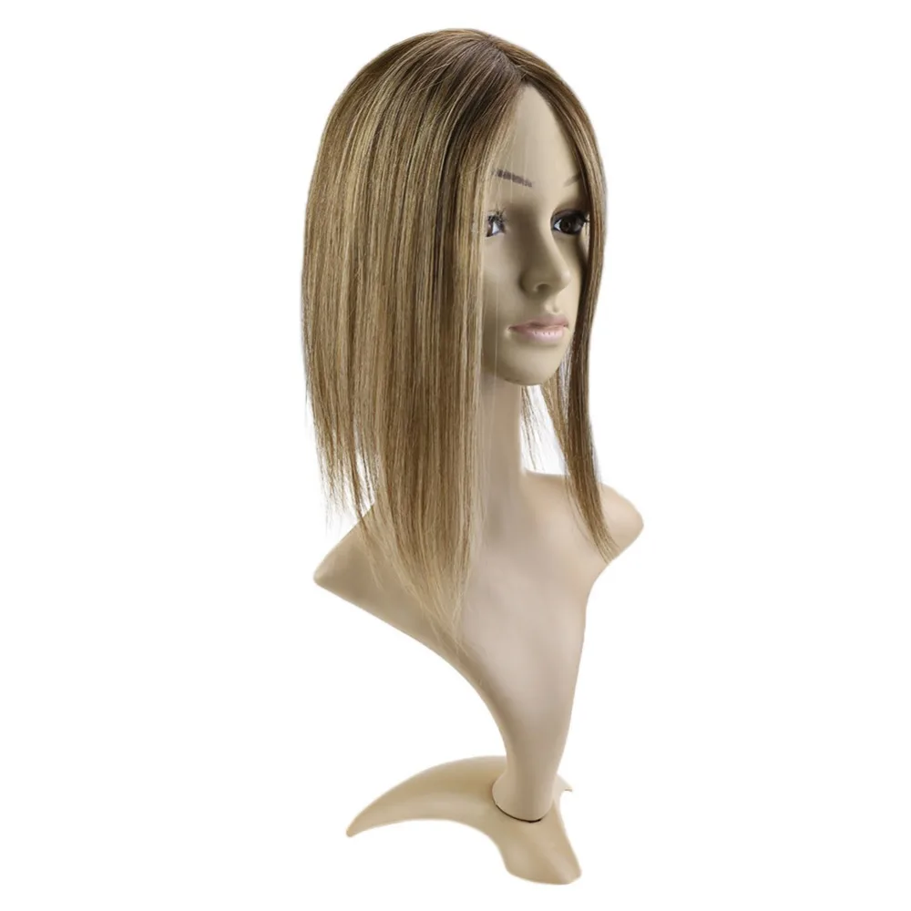 4 27 4 Полный блеск 20-40g фабричного производства Remy фигурки жениха и невесты;#4/27/4 12*6 см корона для Для женщин подойдет как для повседневной носки, так топперы с Clop накладки из искусственных волос для выпадения волос - Парик Цвет: 4 27 4