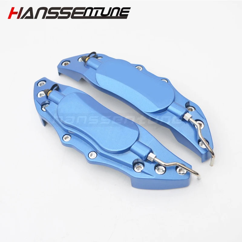 HANSSENTUNE с 3D слово Универсальный Алюминий автомобильный тормозной суппорт Чехлы 2