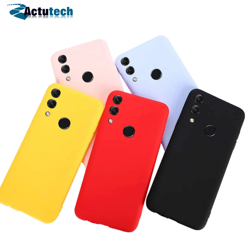 Силиконовый мягкий чехол Macarons для Huawei Y7 Y6 2019 P20 P30 Lite Pro Nova3 3i 4 P Smart Mate 20 Honor 10