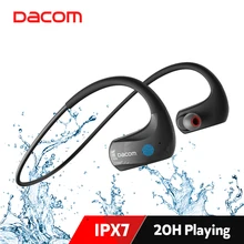 Dacom Athlete Wireless Headphones Sports IPX7 Waterproof Bluetooth Earphones 20H for Running AAC