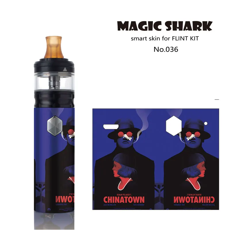 Чехол для вейпа Magic Shark Flash Joker Spider Man Superman Batman Pod футляр Geekvape Flint Kit 034-049 | Мобильные