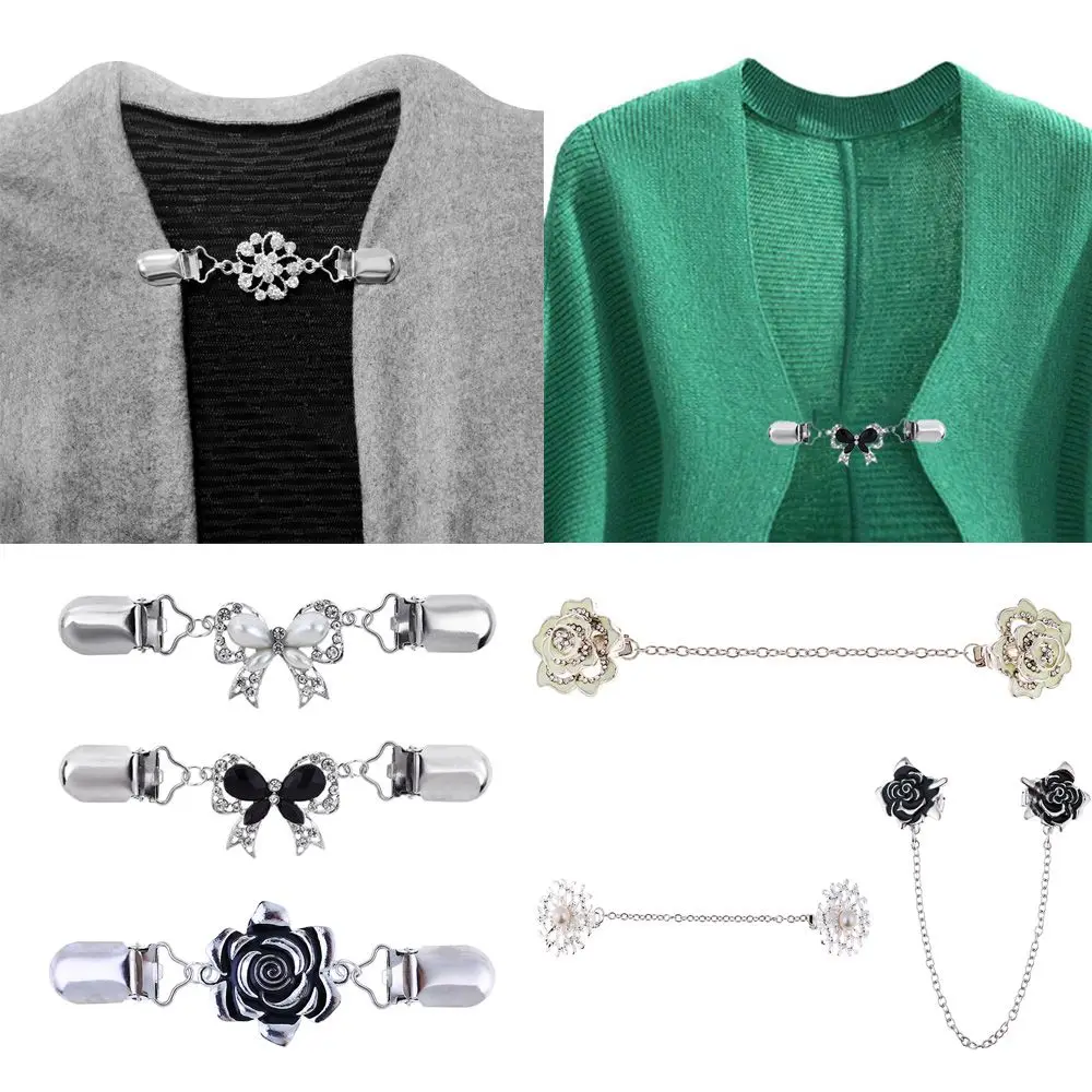 Зажим для кардигана свитера шаль зажим воротника украшение в виде утки - купить