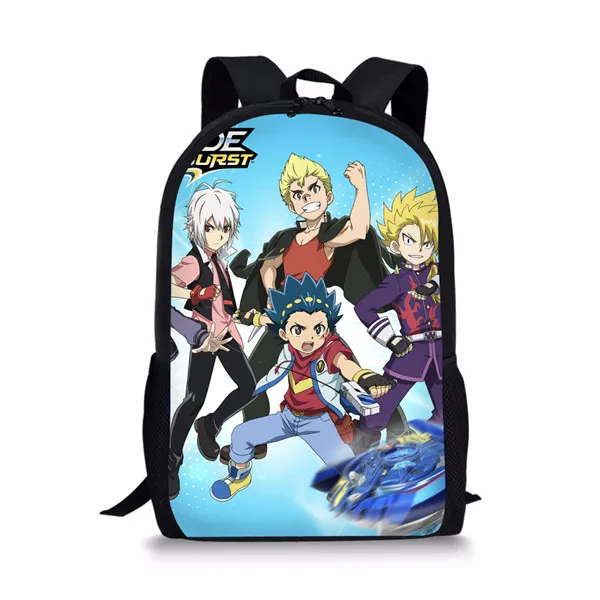 as picture10 Тикин школьный рюкзак для детей мультфильм Beyblade Burst печатных подростков девочек мальчиков школьная сумка студентов Милая Книга сумка - Цвет: as picture10