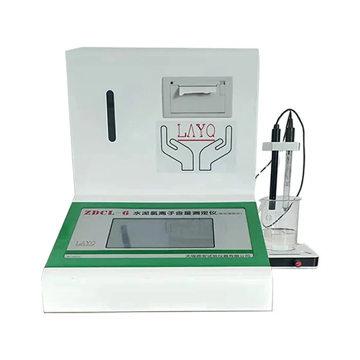 

Potentiometric titration with automatic cement chloride ion analyzer