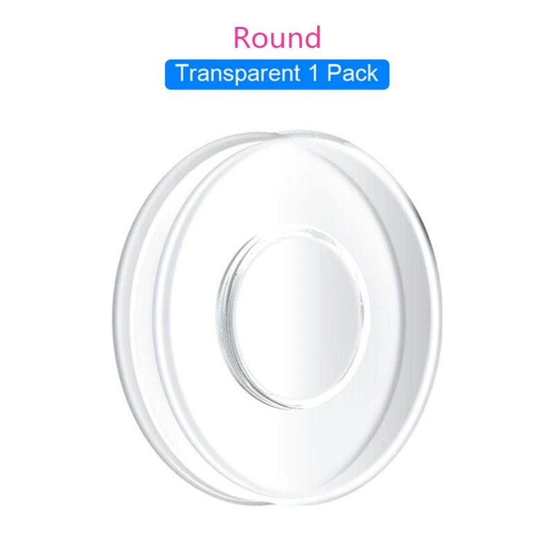 1 pcs round Автомобильный нано-резиновый держатель для телефона Многофункциональный фиксирующий гелевый коврик для планшета, подставка для мобильного телефона, Настенная Наклейка на рабочий стол, подставка для пасты - Цвет: 1 pcs round