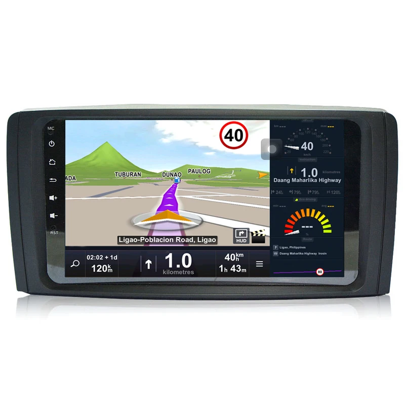 9 дюймов 8 Восьмиядерный Android 10 0 автомобильный DVD GPS для mercedes Benz Mercedes R Class W251 R280 R300 R320