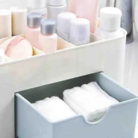 80 hot sales plastic desktop storage case cosmetics holder drawer rack sundries organizer