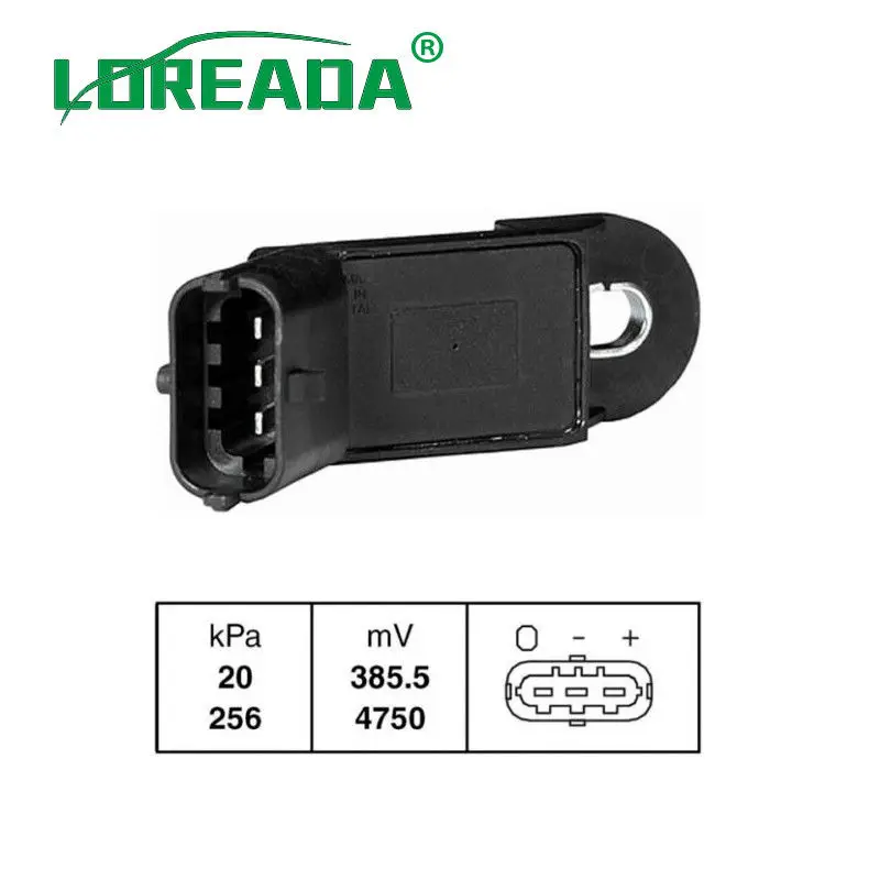 

LOREADA 2.5 Bar MAP Sensor Pressure 0261230049 223653795R For Renault Espace III IV Laguna II Grandtour Opel Vauxhall Alfa Romeo