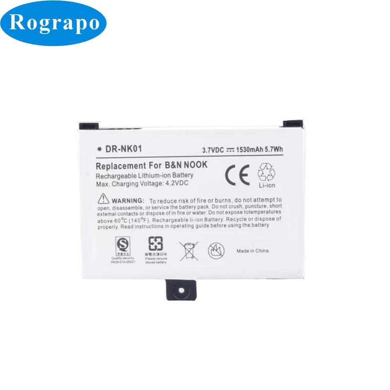 

New BNRB1530 9BS11GTFF10B3 Replacement Battery For BARNES & NOBLE 005 BNRV100 BNRZ100 NOOK Classic