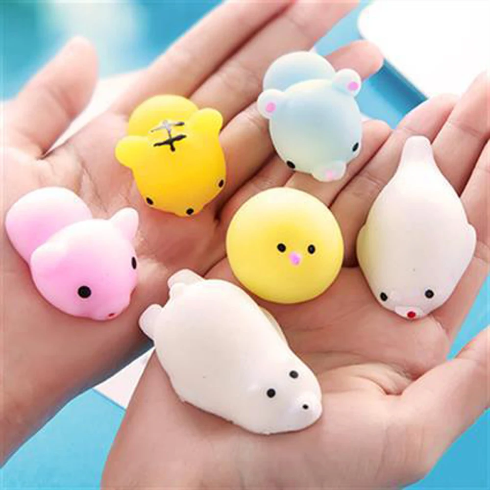 

Squishy Toy Cute Animal Antistress Ball Squeeze Mochi Rising Toys Abreact Soft Sticky Squishi Stress Relief Funny Gift