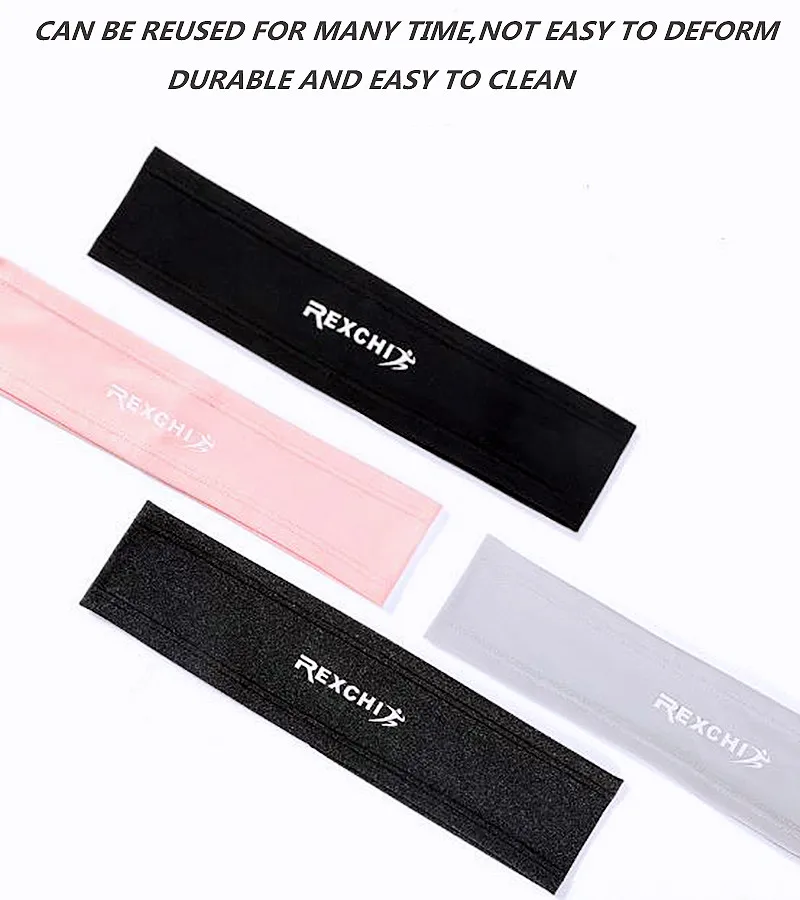 Дышащая быстросохнущая спортивная повязка на голову поглощающая пот для бега