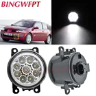 Светодиодные противотуманные фары 2 шт.лот для Renault Megane 23 Duster Fluence Koleos Kangoo 2003-2015, H11 12 В, противотуманные фары в сборе, галогенные лампы