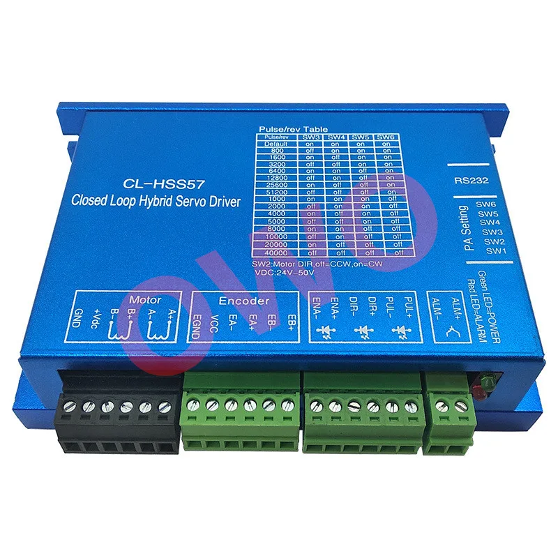 Новый CL-HSS57 гибридный шаговый двигатель серводвигатель и 57HSE2N-D25 Nema 23-loop 2N. m