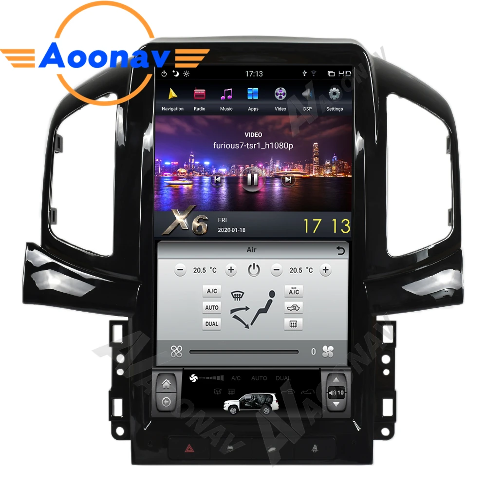 Автомобильная магнитола 13 6 дюймов мультимедийный плеер для Chevrolet captiva 2012-2017