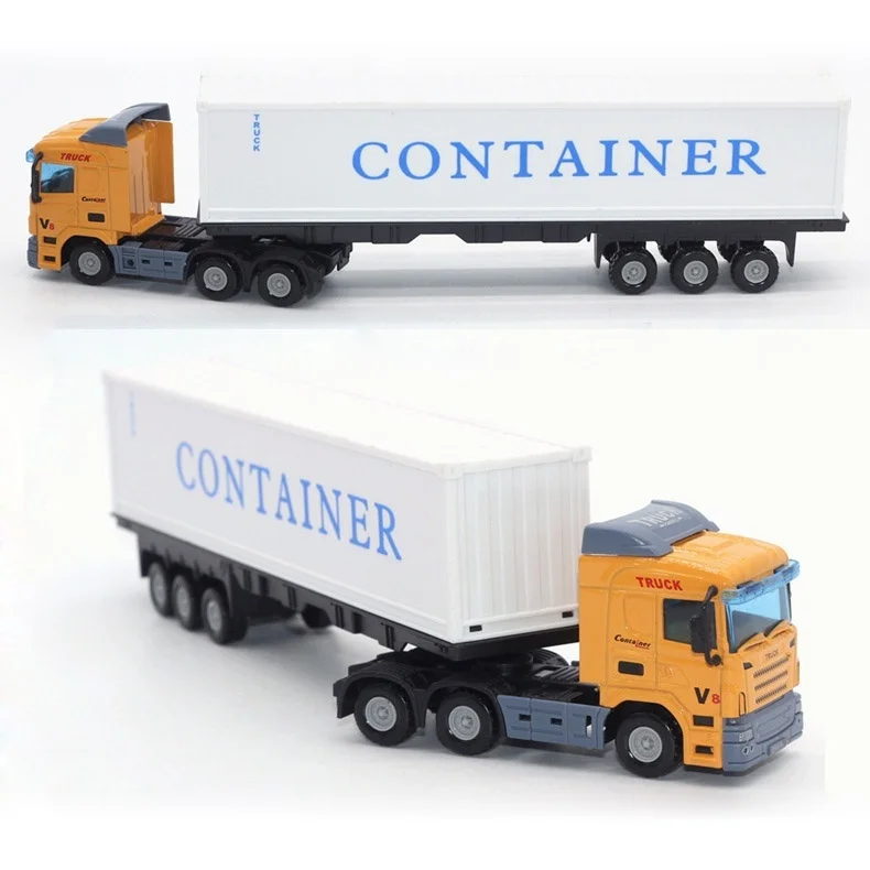 SCANIA Контейнер автомобиль масштаб 1/43 литая модель сплава подарки для детей |