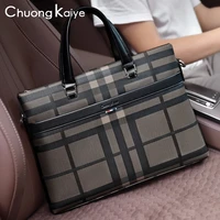light luxury fashion high end leather mens briefcase new 2021 business messenger shoulder bag designer handbag designer bag