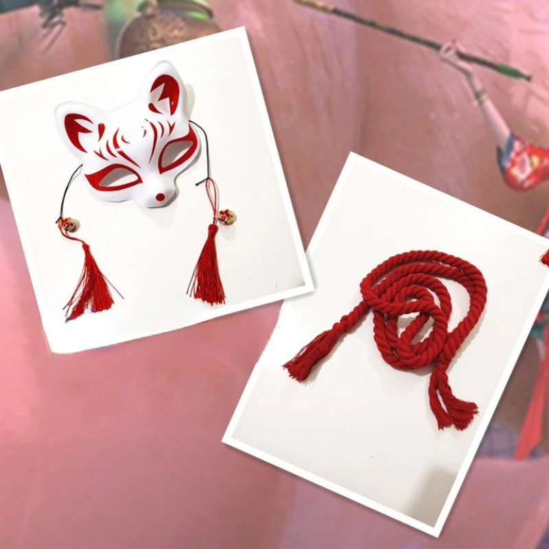 Костюм в стиле аниме с героями мультфильмов белая змеиная девушка лиса женский