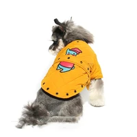 autumn and winter dog clothes warm sweater puppy pet dog coat jacket cotton coat teddy bichon schnauzer plus velvet snow coat