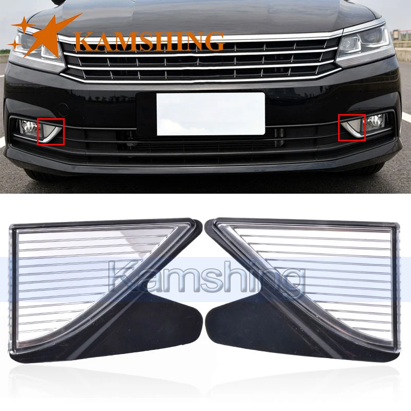 CAPQX для Passat B8 2016 2017 2018 авто передний бампер отражения туман светильник накладные