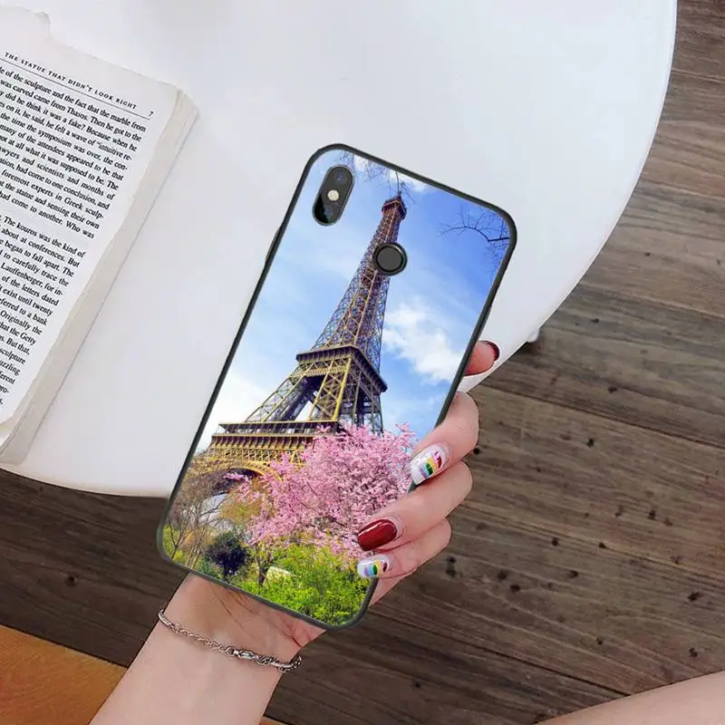 

Romantic Paris Eiffel Tower Phone Case For Xiaomi Redmi note 7 8 9 t k30 max3 9 s 10 pro lite