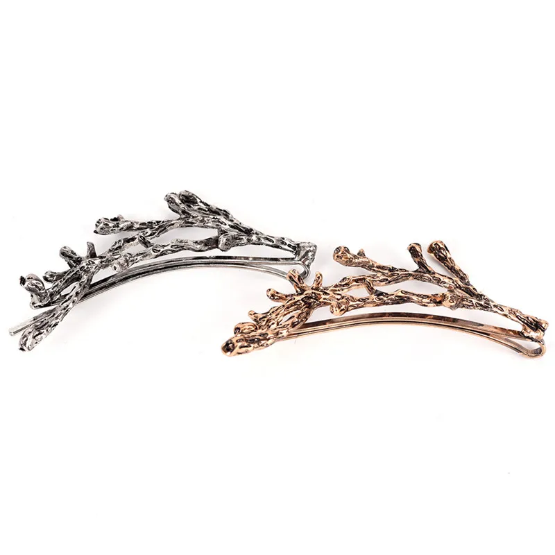 

2PCS/set en y Hairpins Sale Tree Branches Metal Women Girls Hair Clips Hair Accessories Headwear Hair Pins