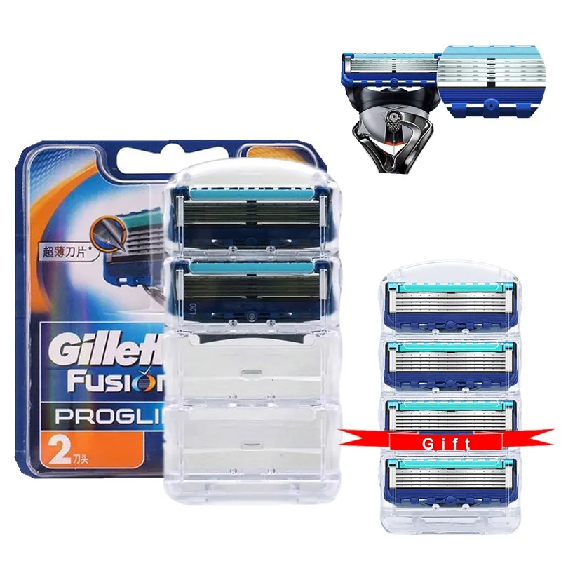 Бритва для мужчин бритва лезвие бритья Gillette Fusion 5 PROGLIDE нержавеющая сталь прямая с