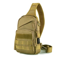 tactical sling bag outdoor camouflage chest pack shoulder backpack military sport bag for trekking camping hiking sling daypack