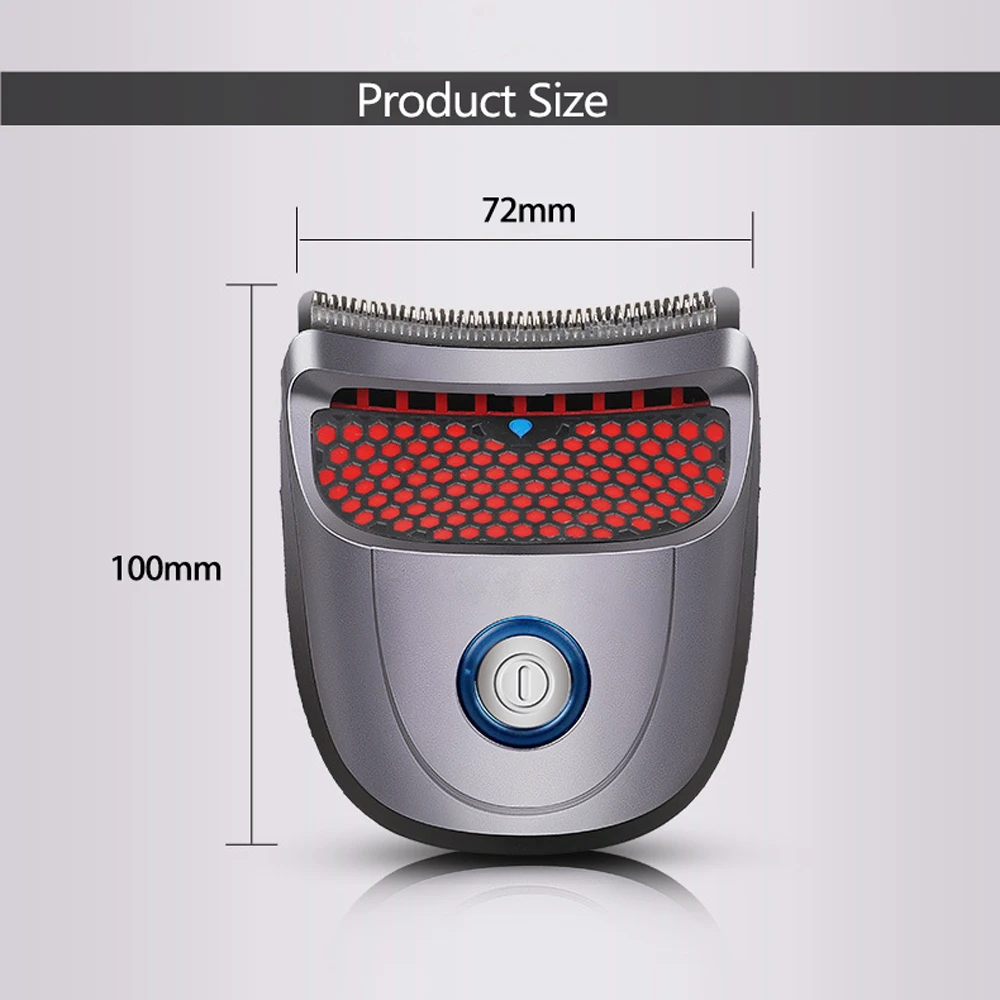 Портативный мини триммер для волос профессиональный электрический беспроводной