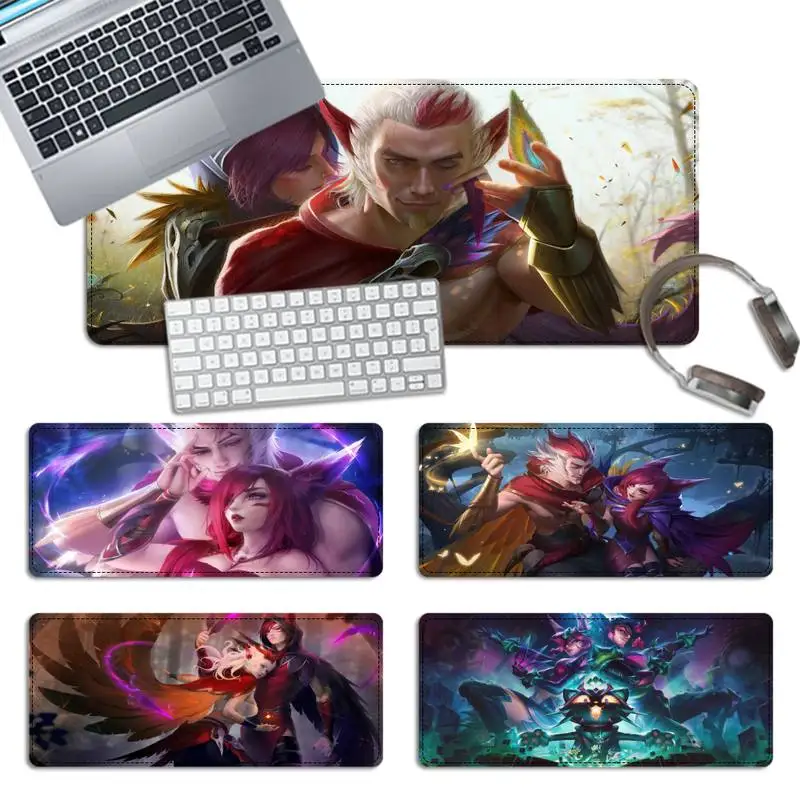 

Lock Edge League of Legends Rakan Mouse Pad Laptop PC Computer Mause Pad Desk Mat For Big Gaming Mouse Mat For Overwatch/CS GO