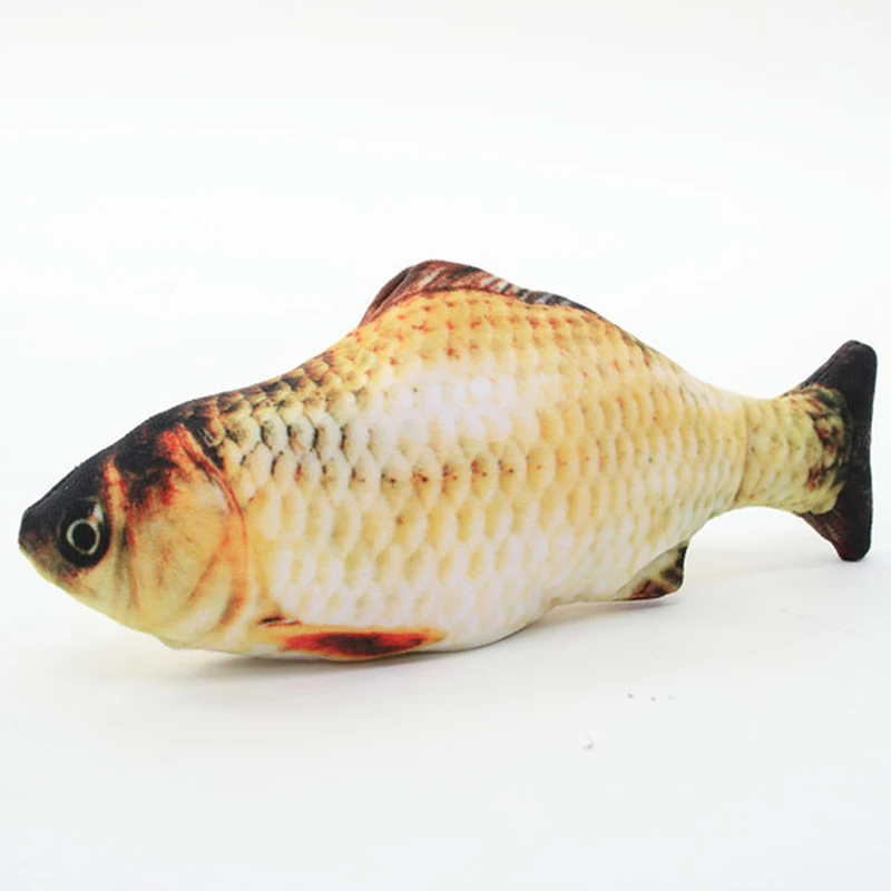 Игрушки для детей/кошка Милая электрическая симуляция плюшевые Рыбы Кукла