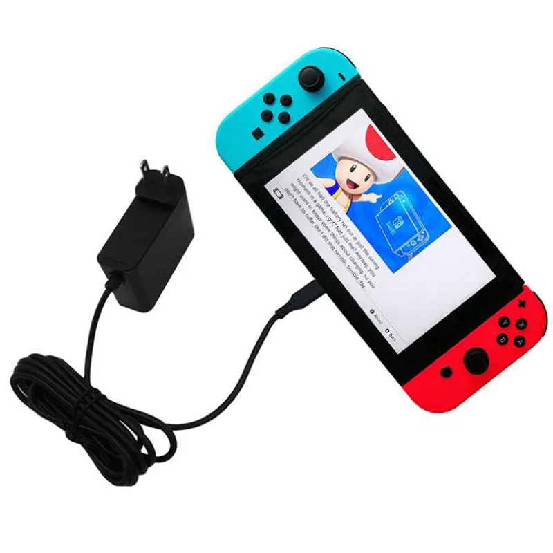 EU US Plug Home Travel Wall Power Supply USB Type C AC Charging Adapter Cable Fast Charger for Nintend Switch NS Lite Console |