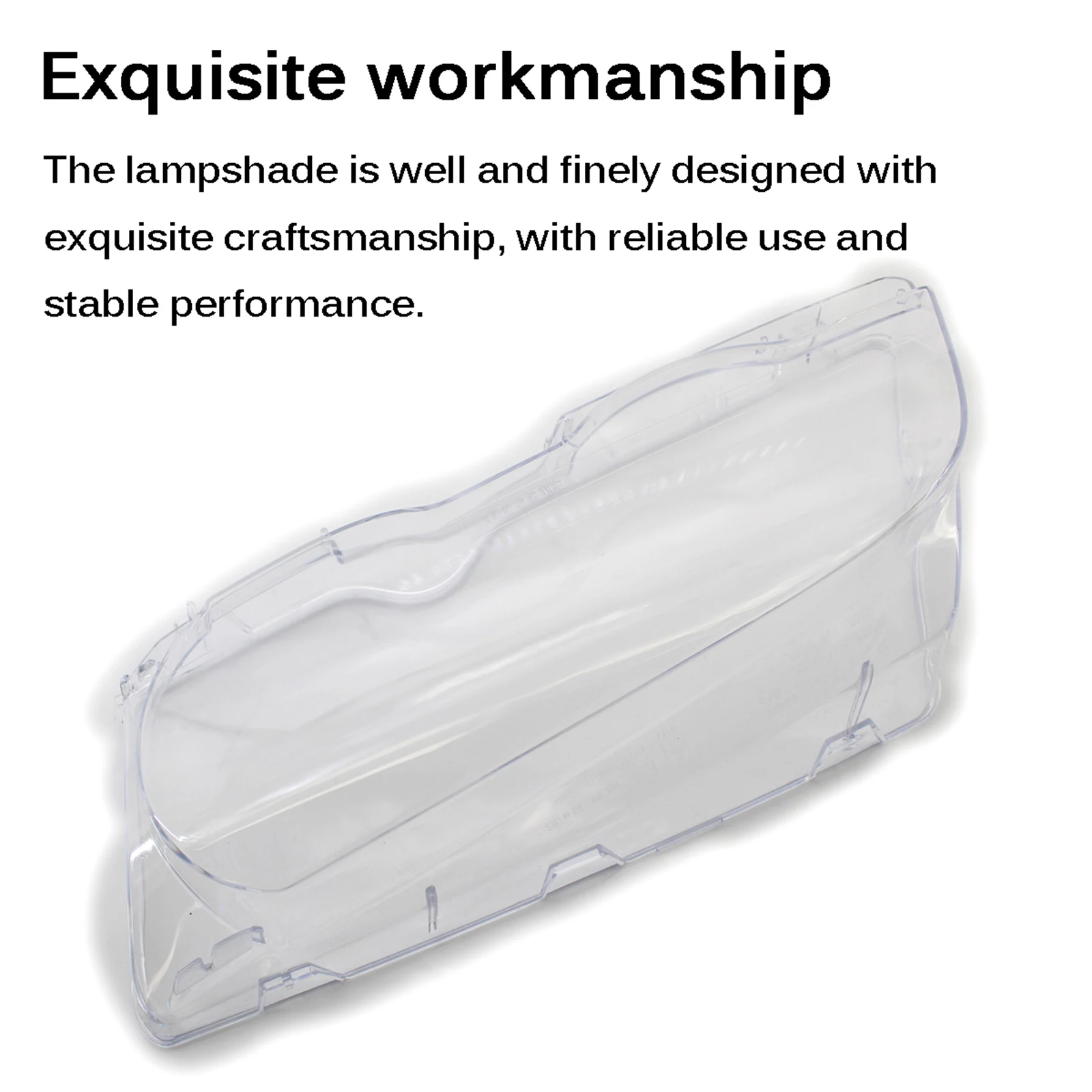 

Car Headlight Lens Glass Lampcover Cover Lampshade Bright Shell Product For BMW E46 1999-2002 2 Doors Automobiles OE 63126904298