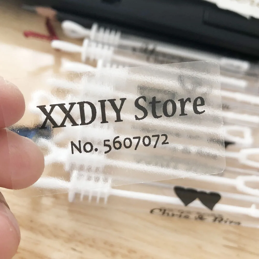 Этикетки с пузырьками для свадебных наклеек прозрачные ярлыки блеска губ (не