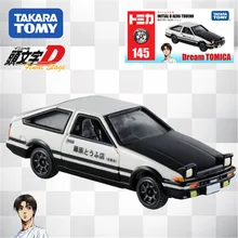 Tomy Tomica Alloy Simulation Car Model Toyota Ae86 Racing Car Metal Cast Toy Bauble Kit Collectable Peripherals Boxed 486466