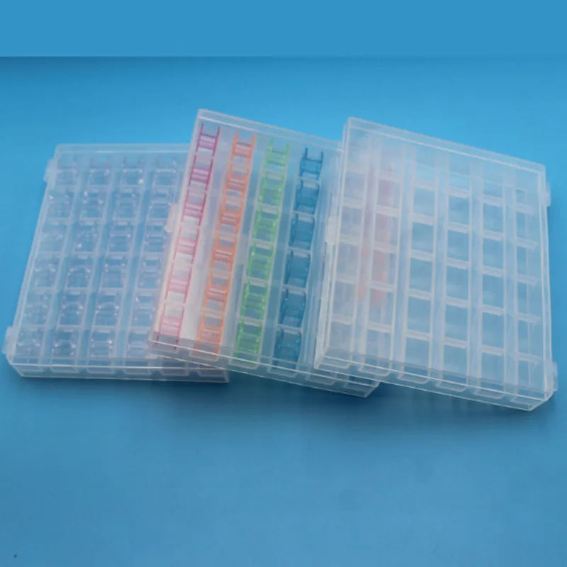 Продажа пластиковая шпуля для швейной машины емкость хранения аксессуаров