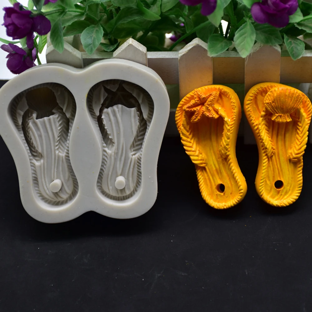 Инструменты для приготовления пищи шлепанцы форма Прозрачная силиконовая