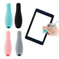 silicone ergonomic grip holder protective sleeve skin cover case accessories for apple pencil ipencil ipad 9 7 10 5 12 7 inch