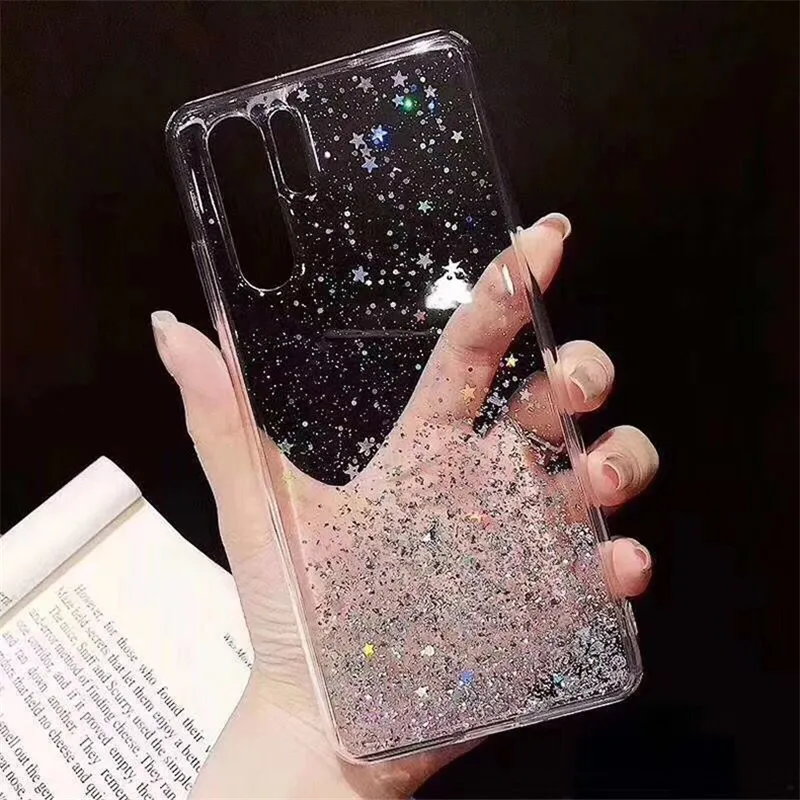 

Luxury shockproof Bling Glitter Phone Case For Xiao Redmi Note 10 9 9S 8 8A K30 Pro Lite Soft Silicone Mobile Phone Cover Case